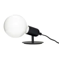 ampoule de table-lampe de table avec ampoule métal h10cm