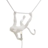 monkey-suspension singe suspendu avec abat-jour l59cm