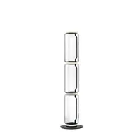 noctambule-lampadaire led verre 3 cylindres hauts h164cm