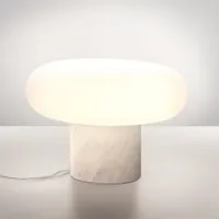 itka-lampe à poser en céramique / verre soufflé ø35cm