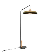 grass-lampadaire rotin / fil d'abaca h180cm