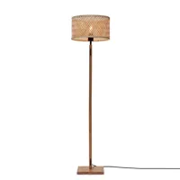 java-lampadaire bambou h128cm