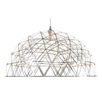 raimond ii dome-suspension led inox ø79cm