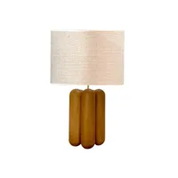 la lampe charlotte-lampe à poser bois h57cm