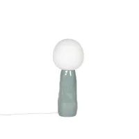 kokeshi small-lampe de sol verre/céramique h75cm