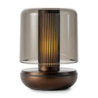 firefly-lampe à poser d'extérieur sans fil aluminium/polycarbonate variateur intégré h11.8cm