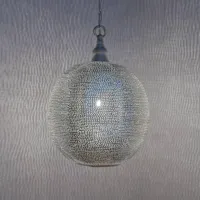 ball filisky-suspension boule métal perforé ø27cm