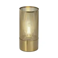 gracian-lampe à poser métal perforé h27cm