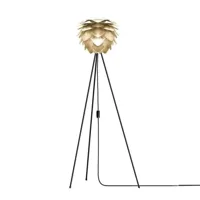 silvia-lampadaire trépied noir h150cm