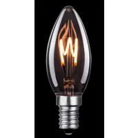 e14 3-step black dimmable crown 2w 2200k memory