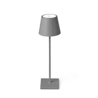lampe de table portable toc (gris)