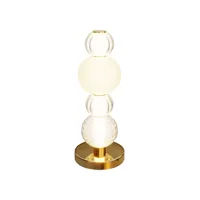 collier lampe de table (or)
