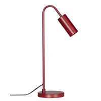 lampe de table courbe (rouge foncé)