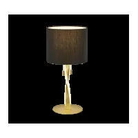 nandor table lamp e27 + led black / gold (or)