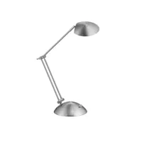 calcio led table lamp b-steel (couleur argent)
