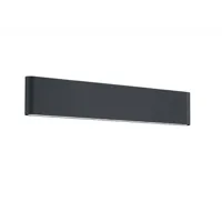 thames ii led wall lamp 46.5 cm anthracite (anthracite)
