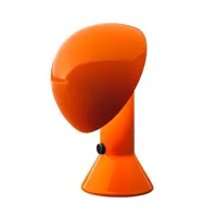 martinelli luce lampe à poser design elmetto orange