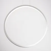 cini & nils cini&nils assolo - suspension led blanche, 70 cm