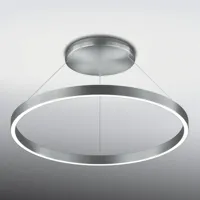 knapstein plafonnier led circle, dimmable, forme d’anneau