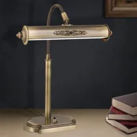 orion lampe de bureau picture en laiton vieilli