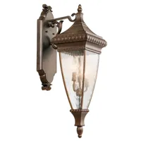 kichler applique lanterne venetian rain ornée