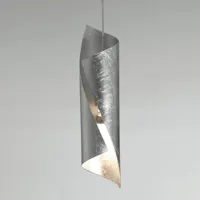 knikerboker hué suspension argentée à lampe unique