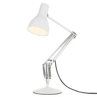 anglepoise type 75 lampe à poser, blanc alpin