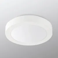 faro barcelona plafonnier pour salle de bain logos, ø27 cm, blanc