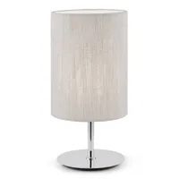 artempo italia lampe de table stilo lumetto ecru