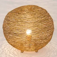 holländer lampe à poser campano doré, 40 cm de diamètre