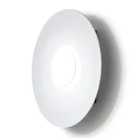 austrolux applique led circle, blanc, à 1 lampe, dimmable