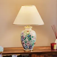 austrolux kolarz giardino panse - lampe à poser florale 30cm