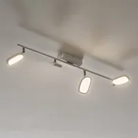 eglo connect palombare-c plafonnier led à 4 lampes