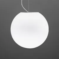 fabbian lumi sfera suspension en verre, ø 35 cm
