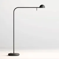 vibia pin 1655 lampe à poser led, 40 cm, noire