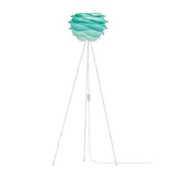 umage carmina mini lampe turquoise/trépied blanc