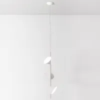 axo light axolight orchid suspension led à 3 lampes blanche