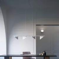 axo light axolight orchid suspension led à 4 lampes blanche