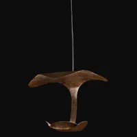 knikerboker le gigine suspension 1 lampe bronze