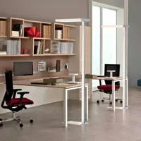 g & l handels gmbh lampadaire led office up/down 4000k dimmable arg