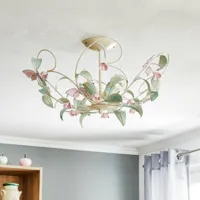 luminex plafonnier butterfly, à 5 lampes