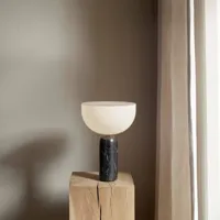 new works kizu small lampe à poser, noire