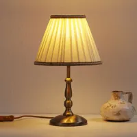 orion élégante lampe à poser rossela, 40 cm de hauteur