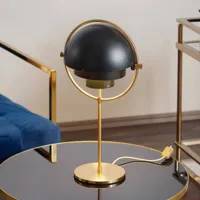 gubi lampe à poser multi-lite, hauteur 50 cm, laiton/noir