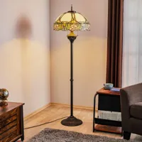 clayre&eef lampadaire emily style tiffany