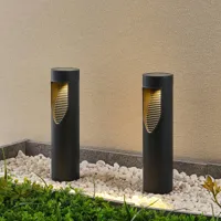 lindby ashton lampe pour socle solaire led, piquet