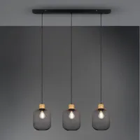 reality leuchten suspension calimero aspect cage à 3 lampes