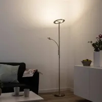 lola smart lampadaire à éclairage indirect lolasmart rocco liseuse
