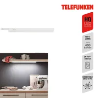 telefunken lampe sous meuble led hephaistos, blanc, longueur 31 cm