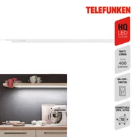 telefunken lampe sous meuble led hephaistos, blanc, longueur 87 cm